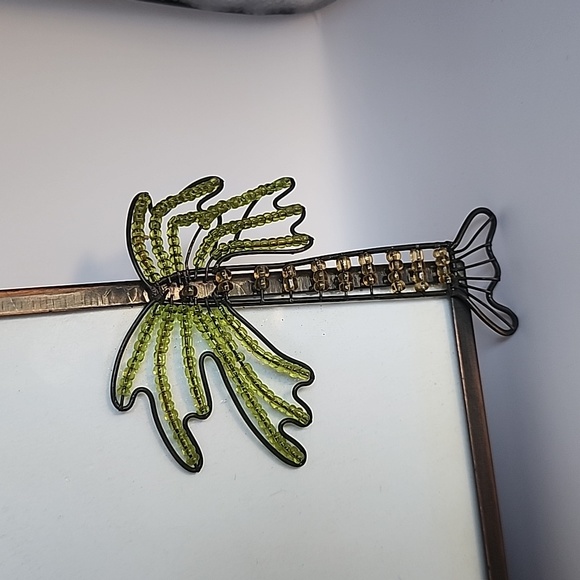 Set of 2 Beaded Palmtree Photo Frames - Picture 3 of 9